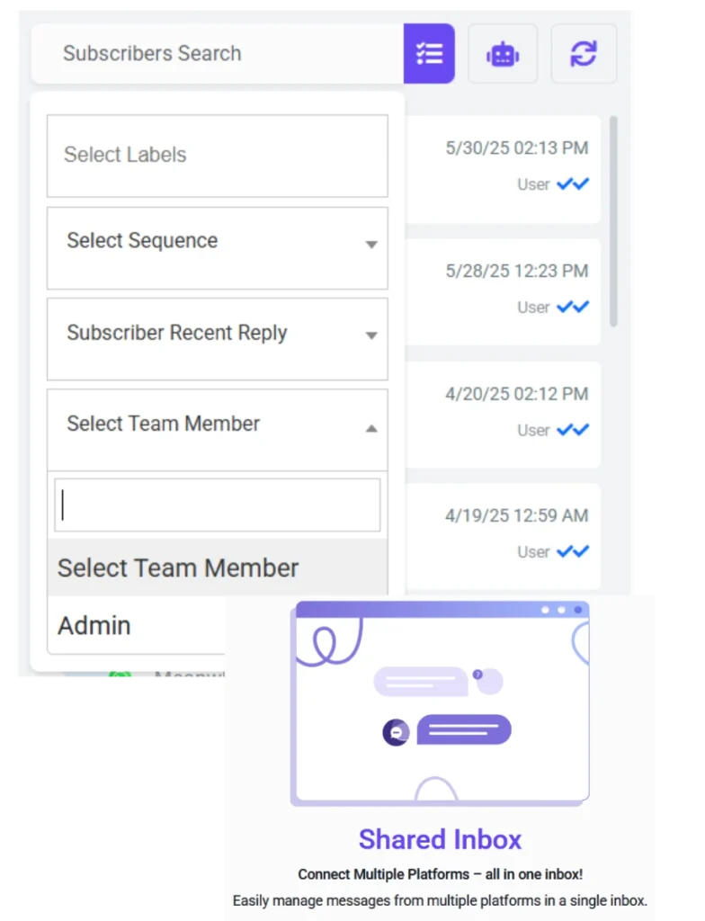Shared inbox - Unickbot